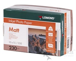 Бум.для стр.печ.10*15 230/250 мат.одн.Lomond 0102157 ЦБ044068 - фото 4504