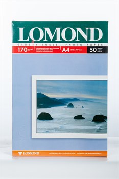 Бумага А4/170/50 INC JET Lomond гл/мат 2-х стр. 88 - фото 6307