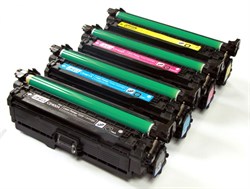 Заправка HP CLJ Pro 500 color MFP M570dn yellow Gold ATM+чип CE402A ЦБ036004 - фото 6868