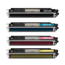 Заправка HP CLJ Pro M176/M177+чип  yellow ATM CF352A ЦБ037392 - фото 6880