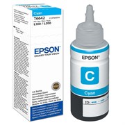 Контейнер EPSON с голубыми чернилами L100 T6642