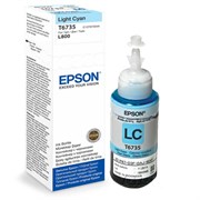 Контейнер EPSON с светло-голубыми чернилами L800 T6735